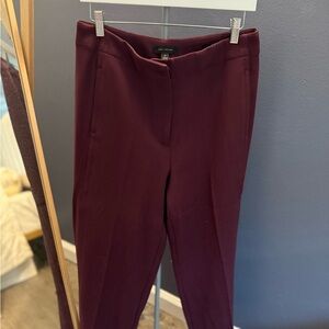 Ann Taylor Deep Burgundy Trousers